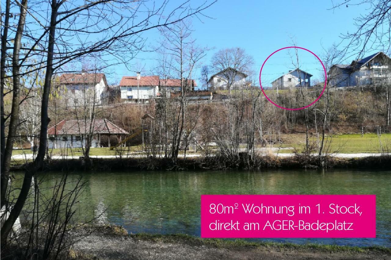 Ferienwohnung Agerblick 3 Zimmer Mit Kueche, 83M2 Lenzing 外观 照片